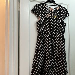Twirl around in this polka-dotted a-line dress by Anthropologie /Maeve